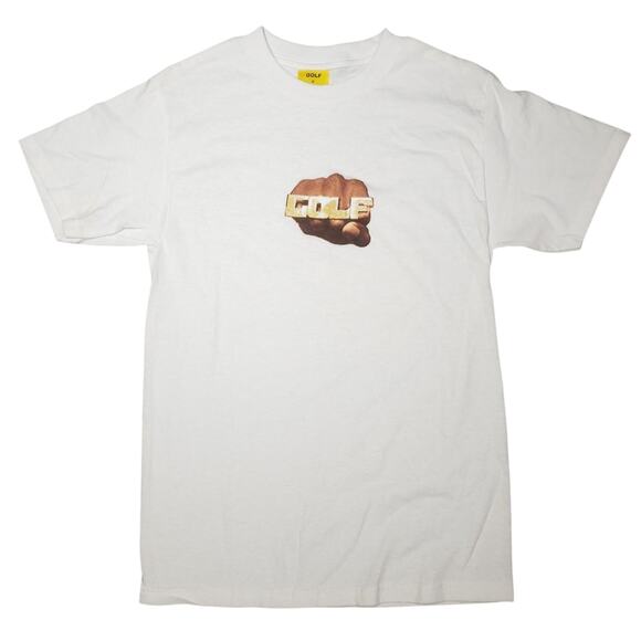 Golf Wang Brass Knuckle T Shirt Logo  Spellout Mens S - Picture 1 of 6